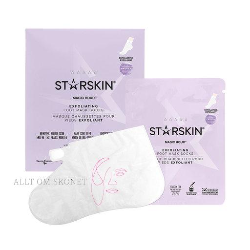 Specialaren: Starskin Magic Hour™ Exfoliating Double-Layer Foot Mask Socks