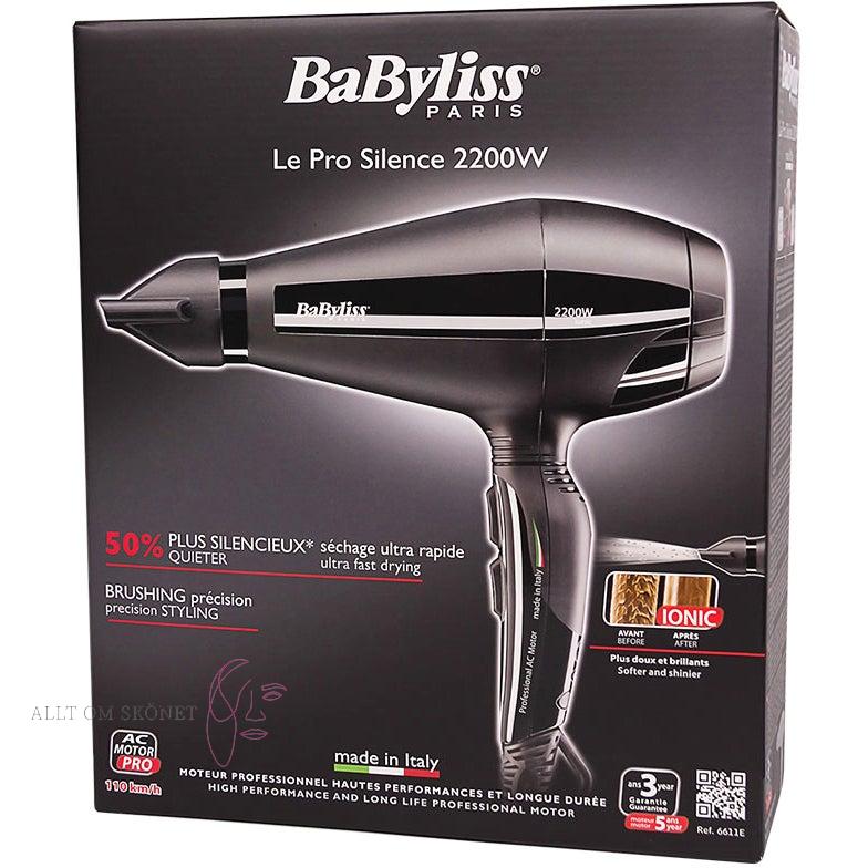 Babyliss Le Pro Silence 2200W 6611E Hair Dryer