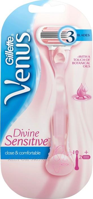 Mellanprodukten: Gillette Venus Divine Sensitive rakhyvel