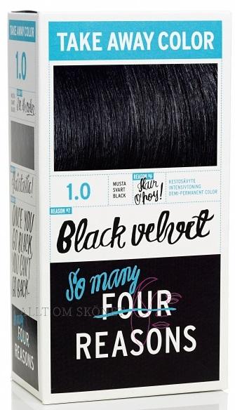 Mellanprodukten: Four Reasons Take Away Color (Svart) 1.0 Black Velvet