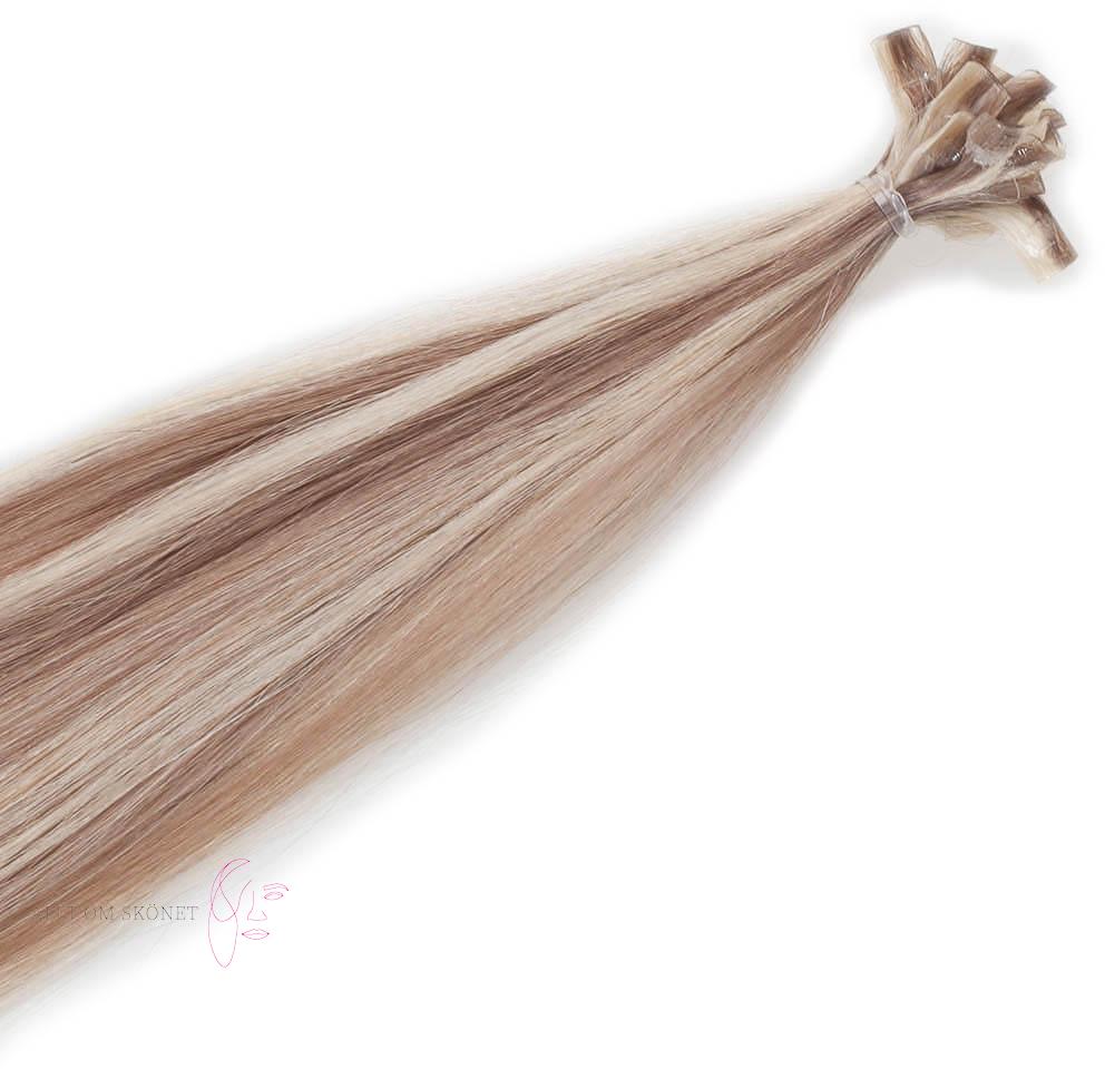 Budgetprodukten: Rapunzel Nail Hair Original Straight M7.1/10.8 Natural Ash Blonde Mix