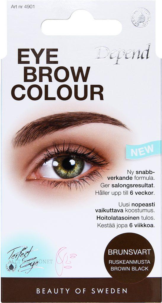 Depend Perfect Eye Eyebrow Colour Brown Black