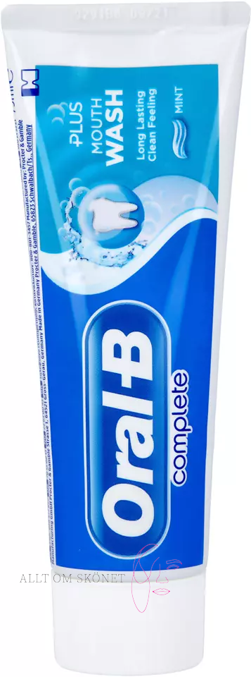 Oral B Complete Mouthwash & Whitening Tandkräm
