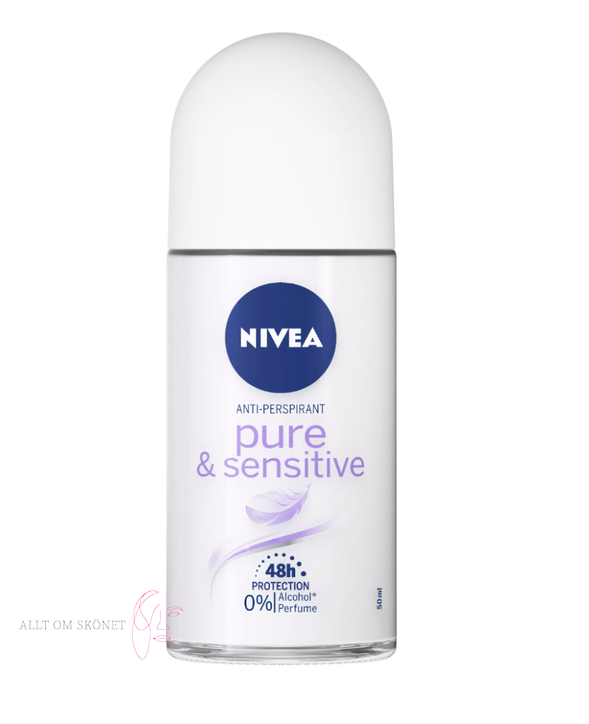 NIVEA Pure Sensitive Antiperspirant Roll On 50 ml