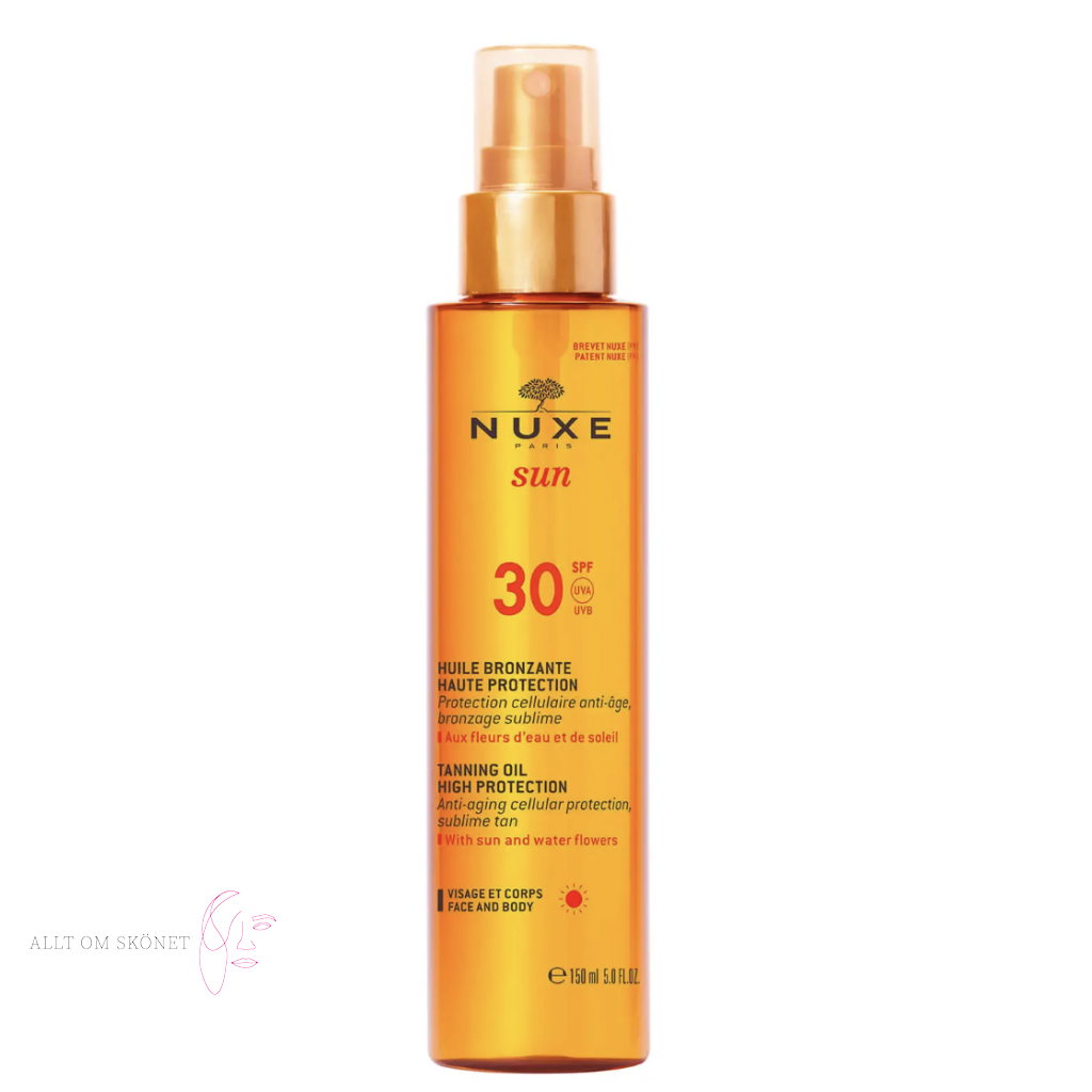 NUXE Sun Tanning Oil Face & Body SPF 30 (150 ml)