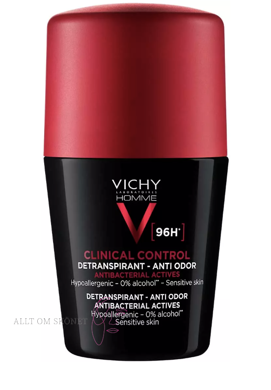 VICHY Homme Clinical Control 96hr Roll-on Antiperspirant 50 ml