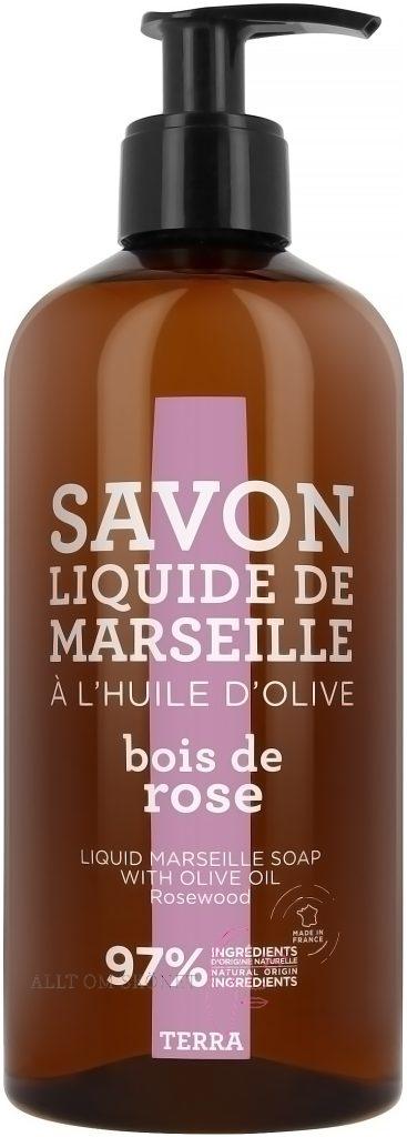 Compagnie de Provence Terra Liquid Marseille Soap Rose Wood 500 ml