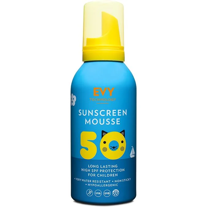 EVY Sunscreen Mousse SPF 50 Kids 150 ml